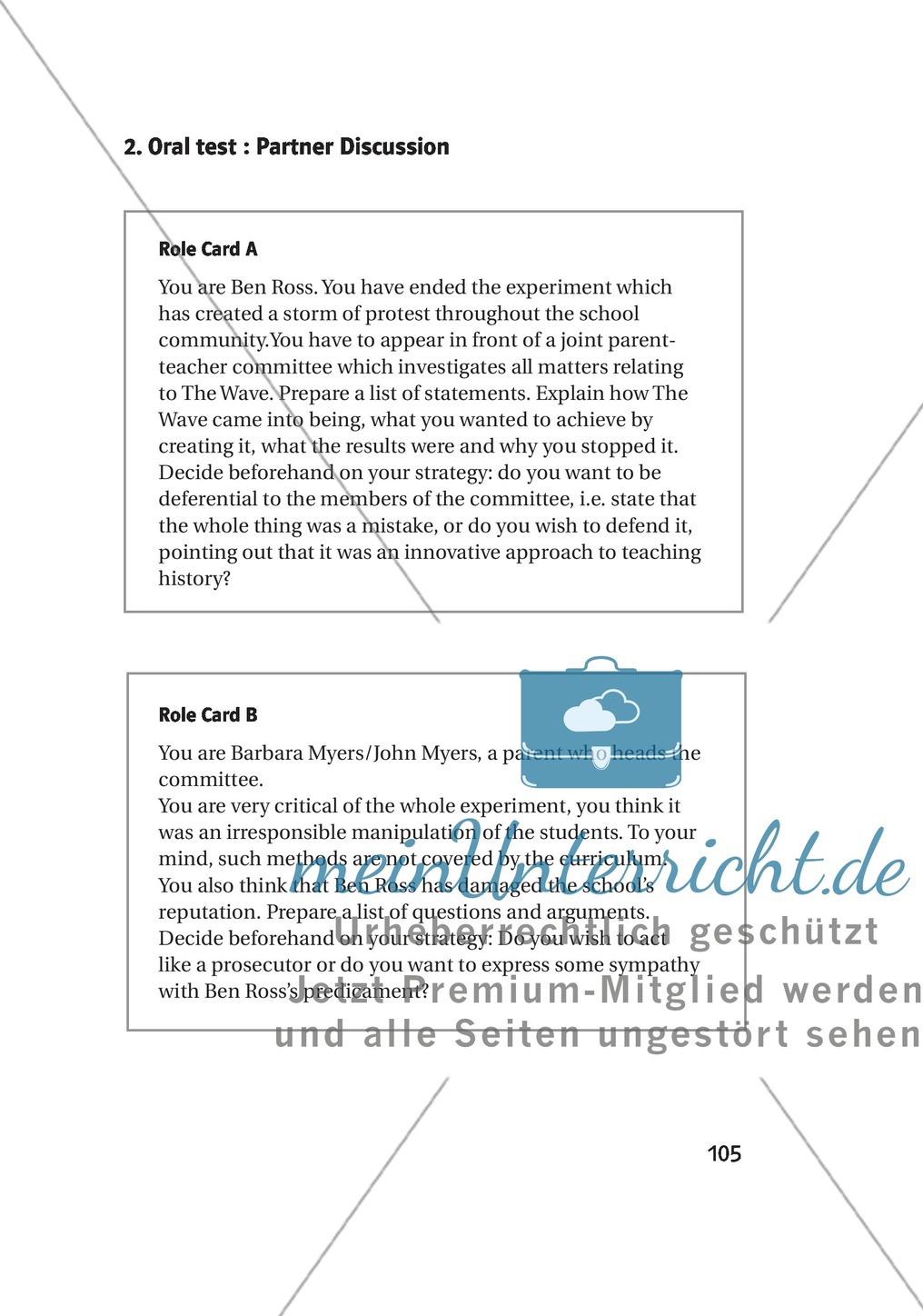 Klausurvorschläge zum Buch