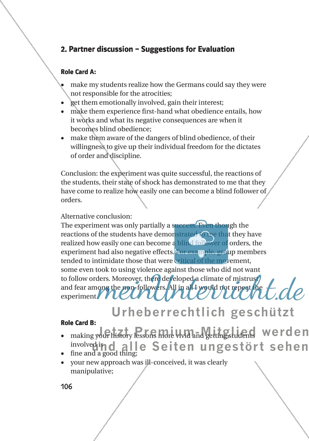 Klausurvorschläge zum Buch