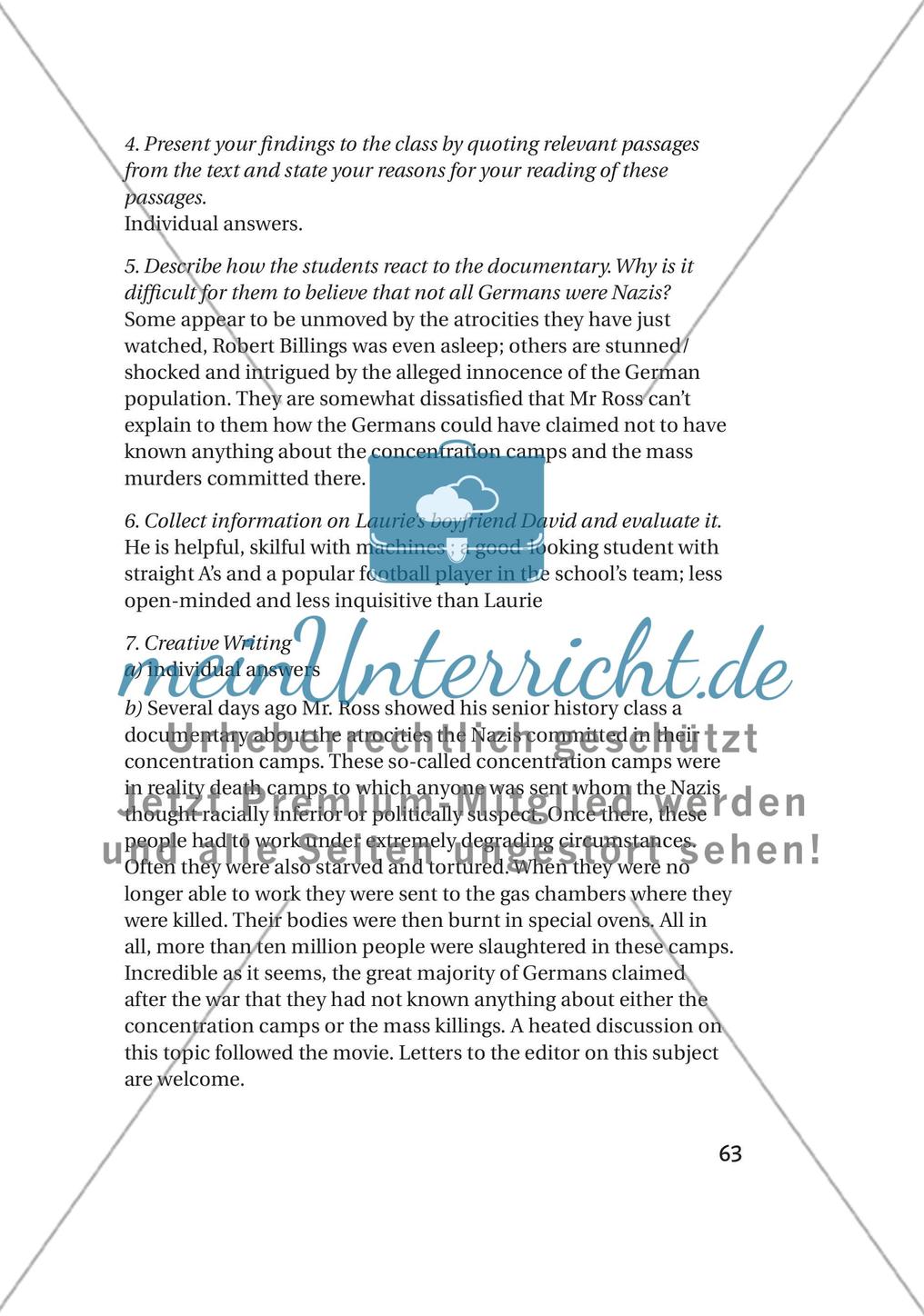 Worksheets - Teil 1 Preview 9
