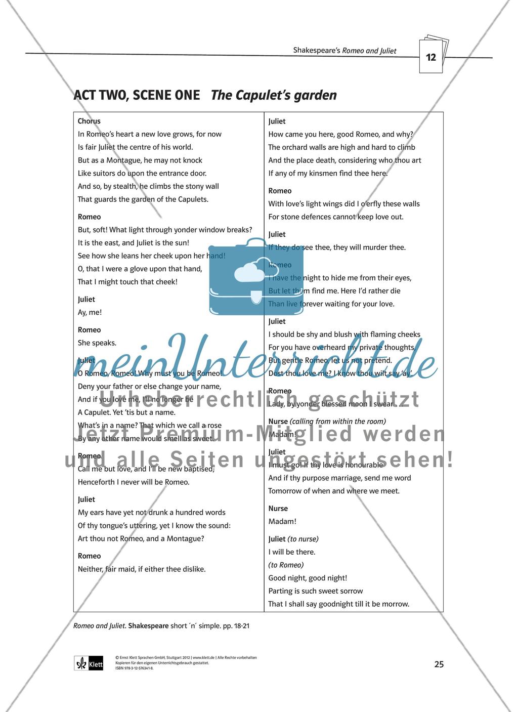 Shakespeare’s Romeo and Juliet in year 7 Preview 18