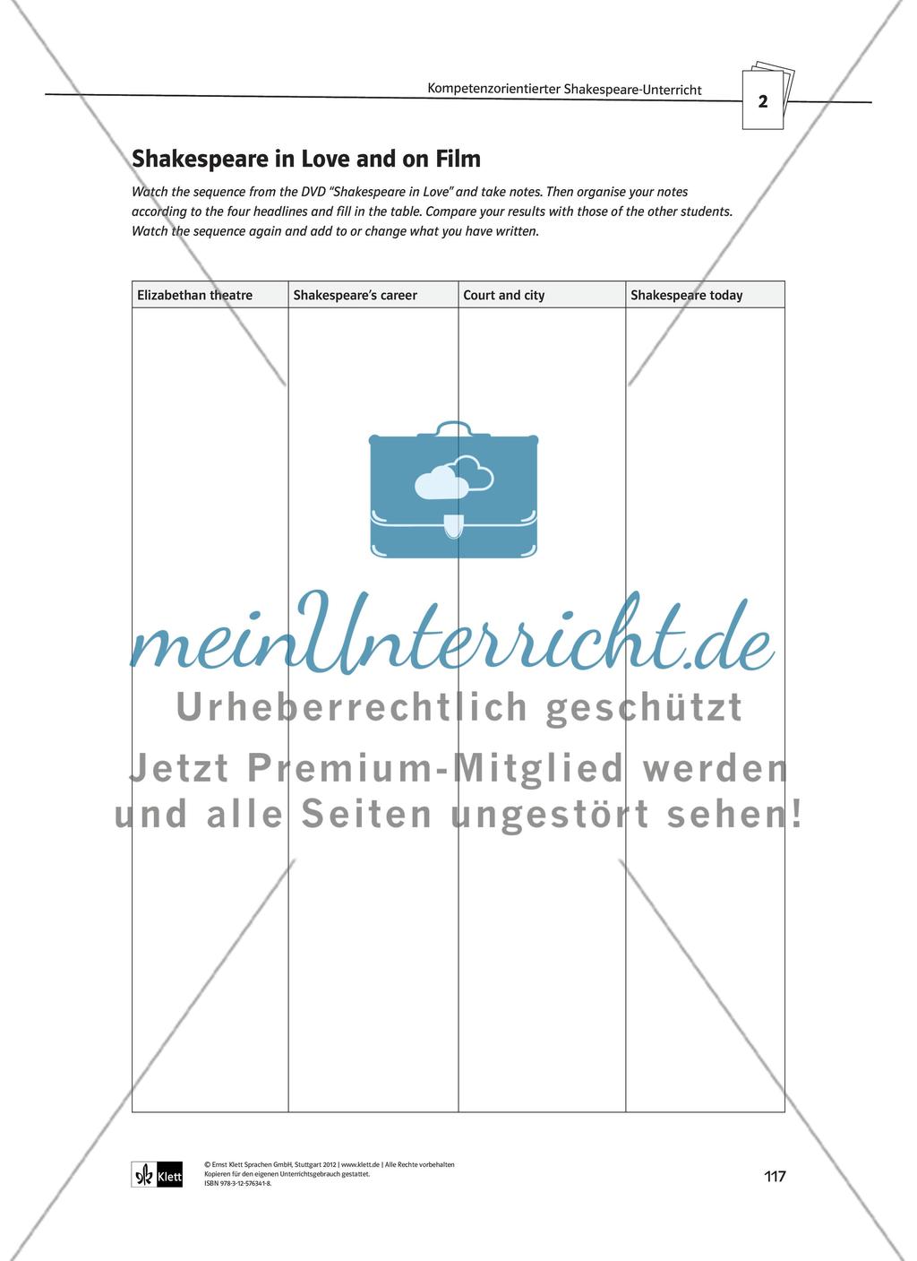 Quellen und Materialien im Shakespeare-Unterricht Preview 12