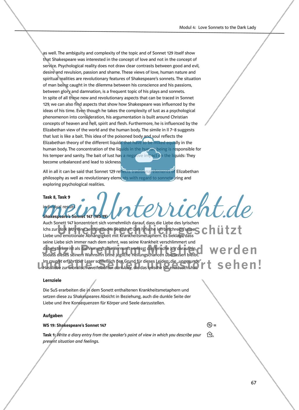 Modul 4: Love Sonnets to the Dark Lady Preview 15