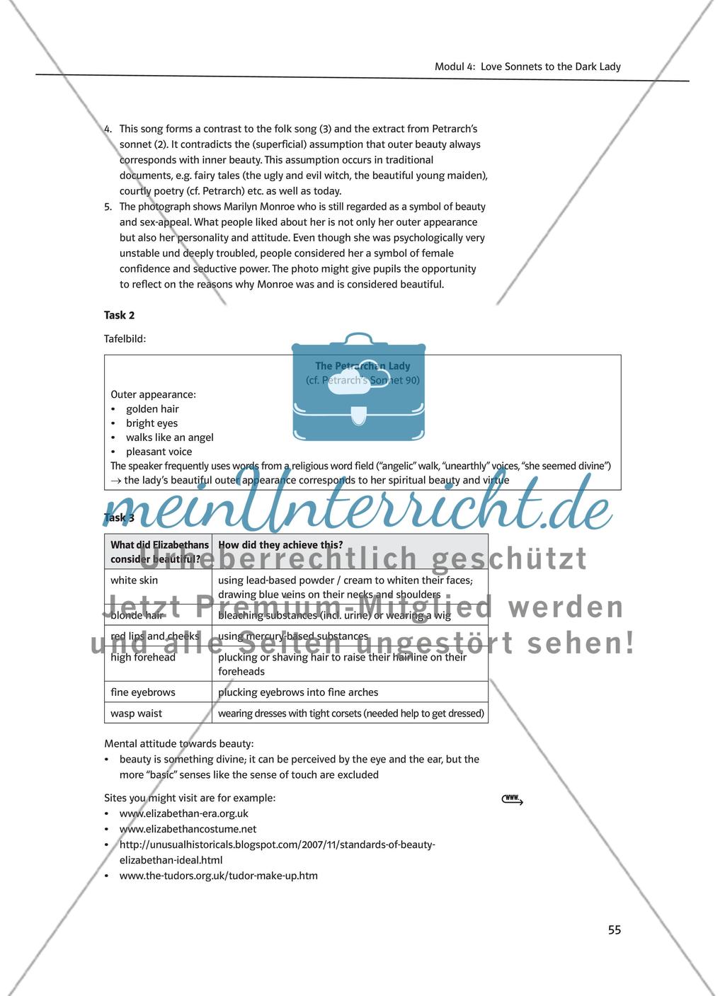 Modul 4: Love Sonnets to the Dark Lady Preview 3