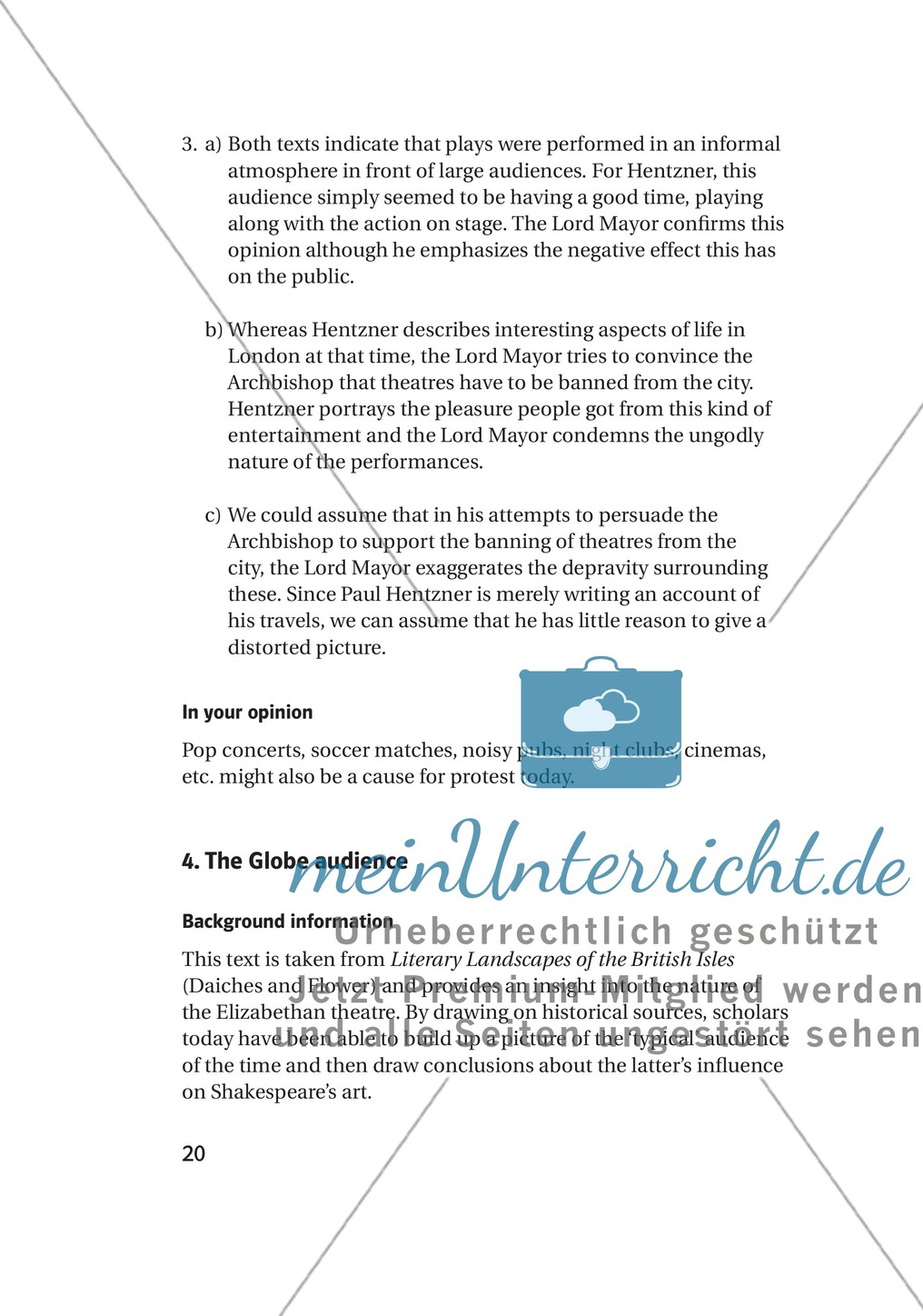 Entertainment in Shakespeare's London: London im 16. und 17. Jahrhundert Preview 6