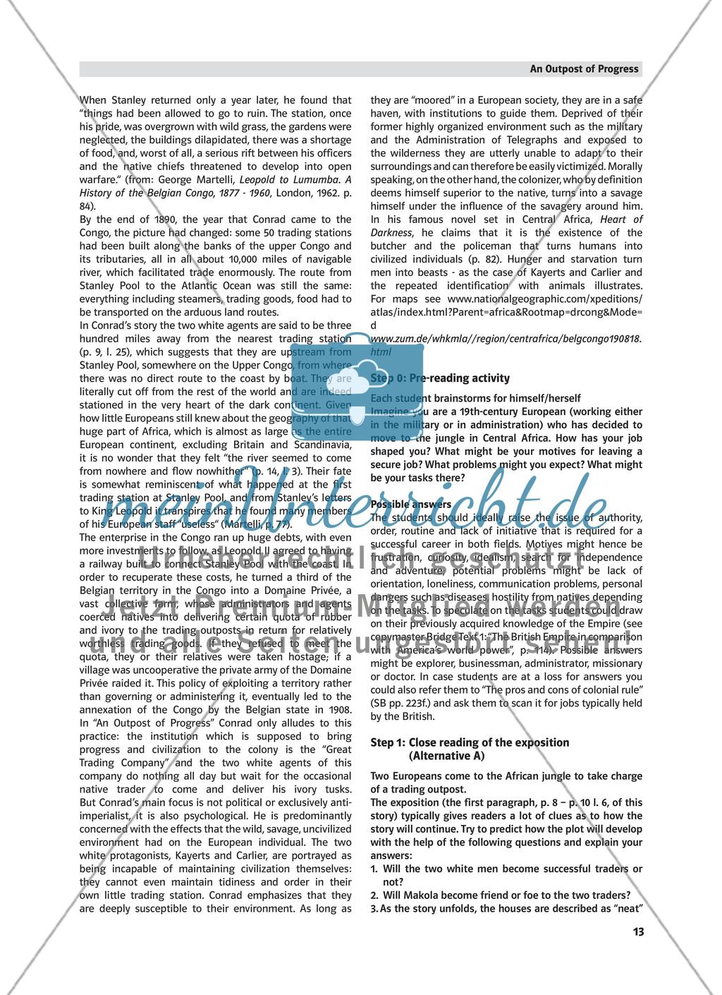 Joseph Conrad, An Outpost of Progress Preview 2