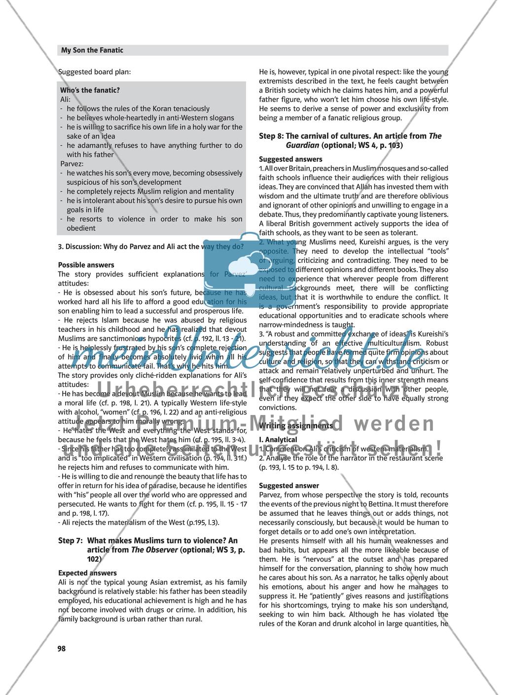Hanif Kureishi, My Son the Fanatic Preview 5