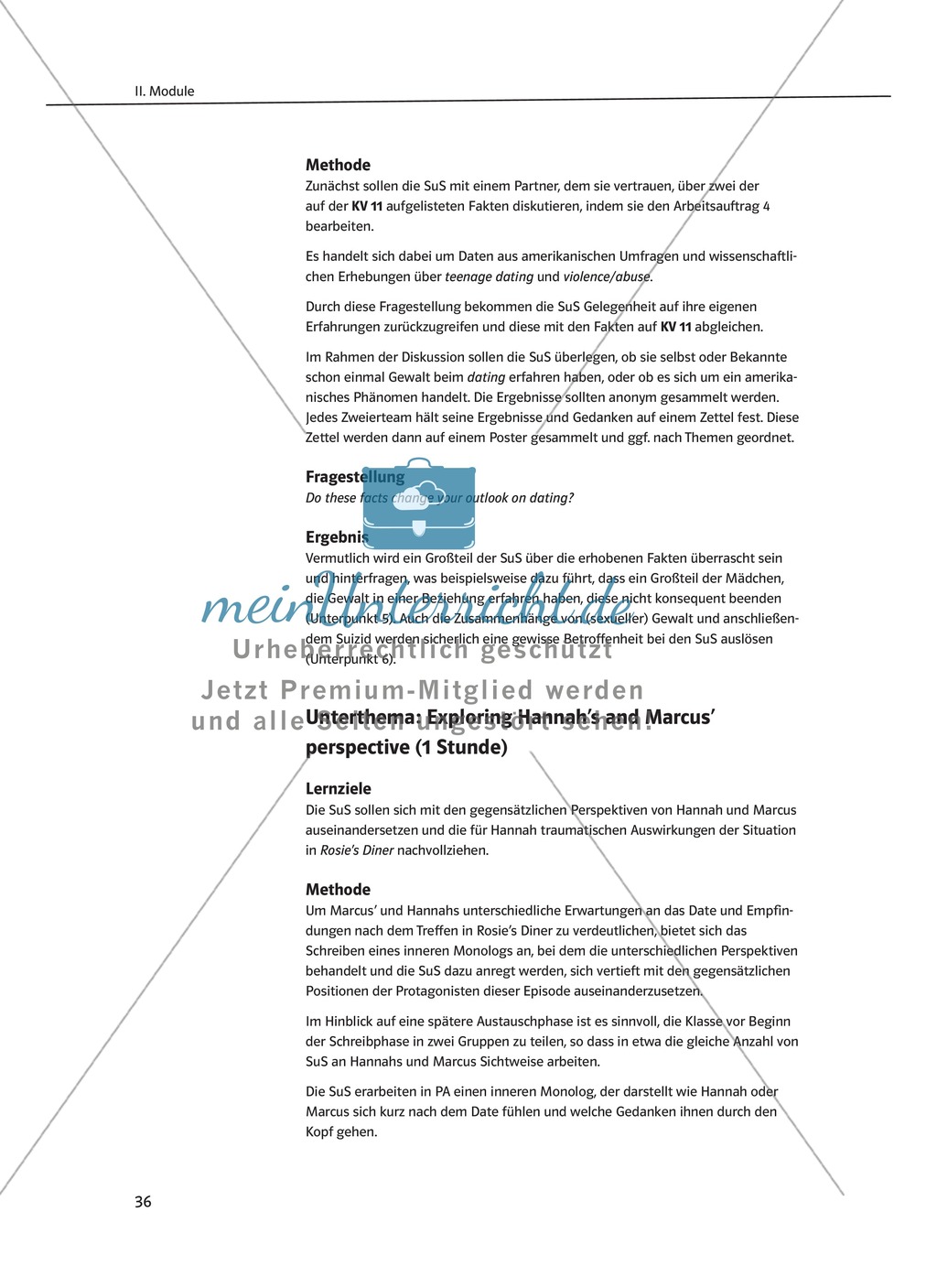 While-Reading Activities: Lernziele + Methoden + Aufgaben + Kopiervorlagen + Klausurvorschläge + Lösungen Preview 17