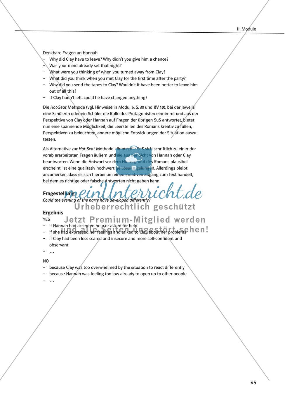 While-Reading Activities: Lernziele + Methoden + Aufgaben + Kopiervorlagen + Klausurvorschläge + Lösungen Preview 26