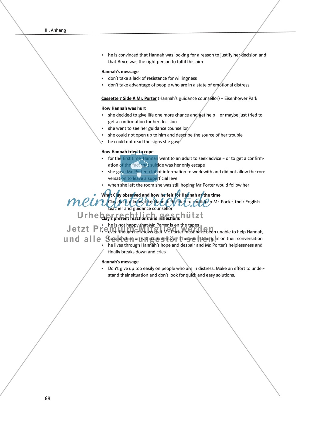 While-Reading Activities: Lernziele + Methoden + Aufgaben + Kopiervorlagen + Klausurvorschläge + Lösungen Preview 43