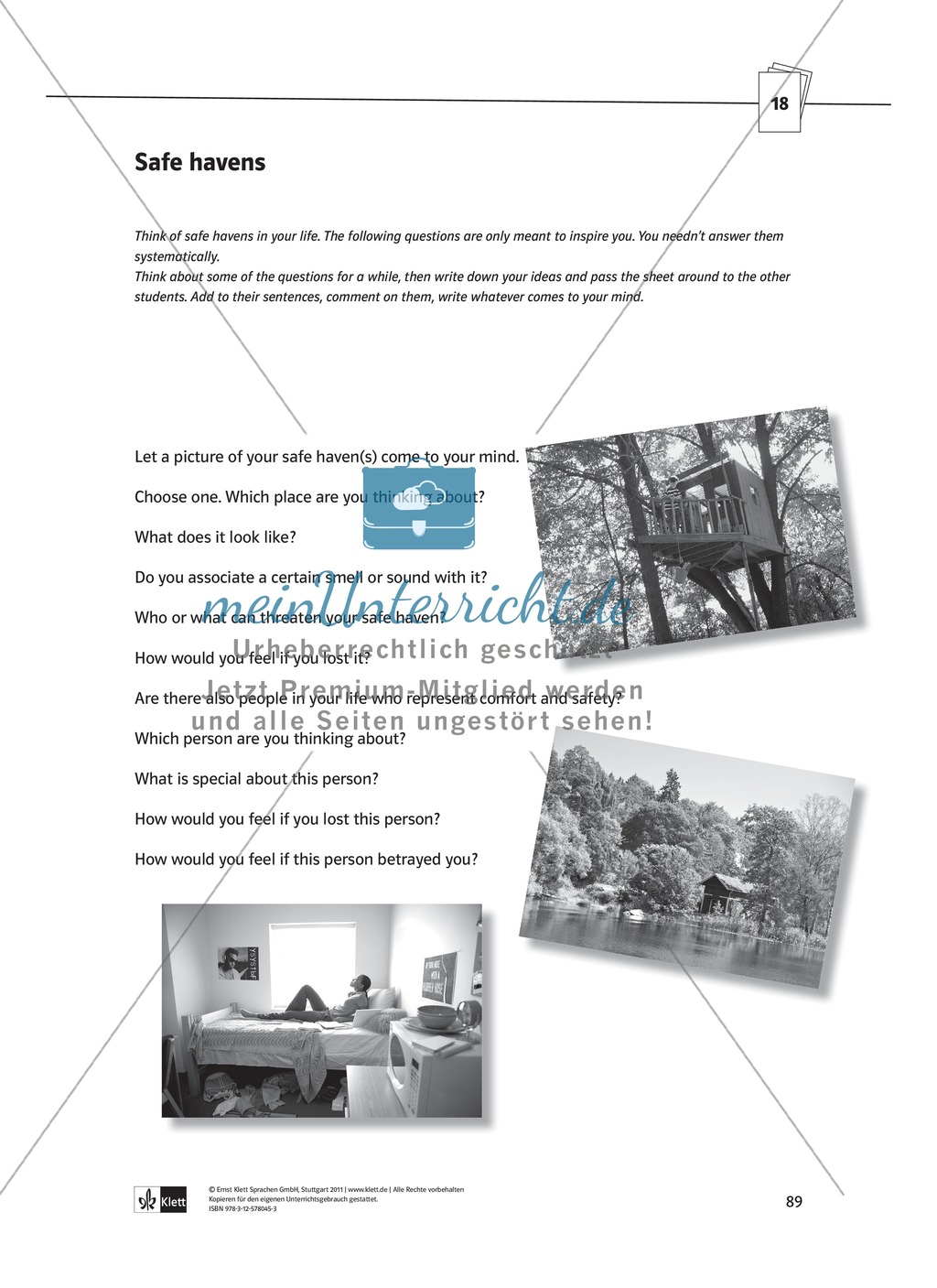 While-Reading Activities: Lernziele + Methoden + Aufgaben + Kopiervorlagen + Klausurvorschläge + Lösungen Preview 63