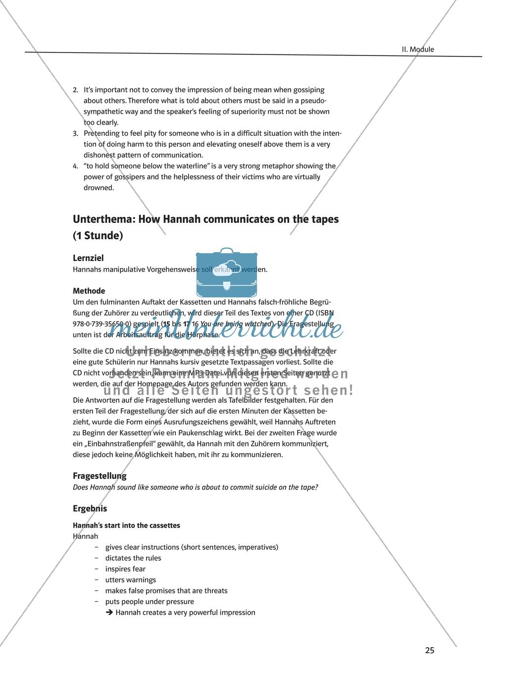 While-Reading Activities: Lernziele + Methoden + Aufgaben + Kopiervorlagen + Klausurvorschläge + Lösungen Preview 6