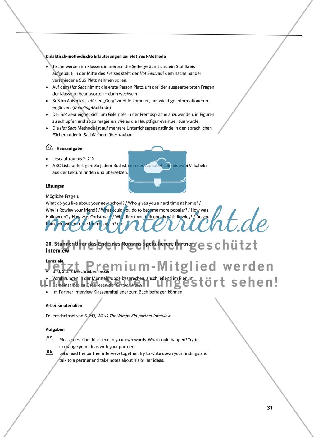 Module meinUnterricht