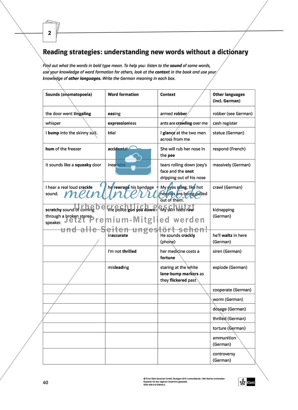 Terry Trueman "Inside Out": Pre-reading activities Preview 5