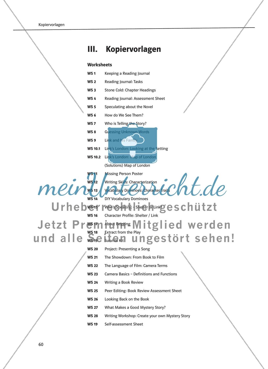 Kopiervorlagen - Teil 1 Preview 1