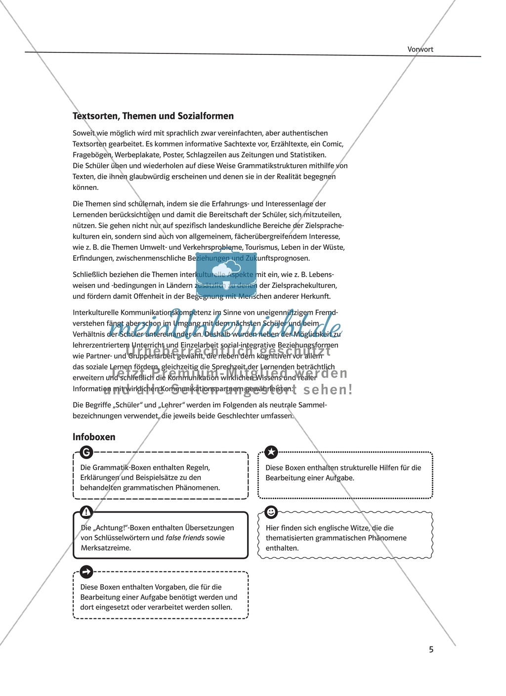 Textsorten, Themen und Sozialformen Preview 1