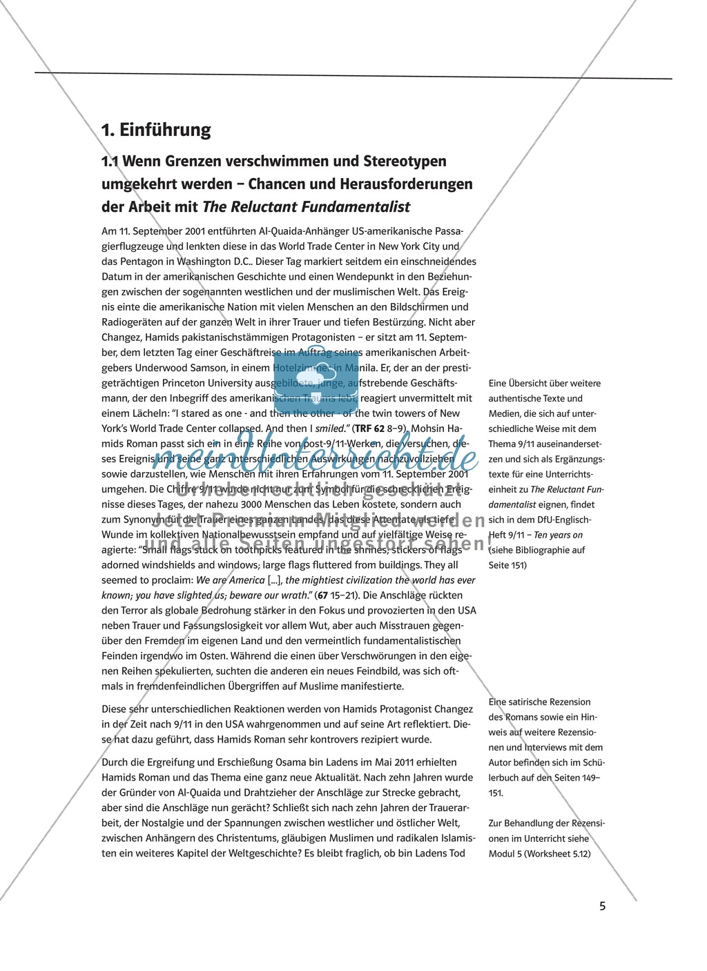 Didaktische Einführung in die englische Lektüre