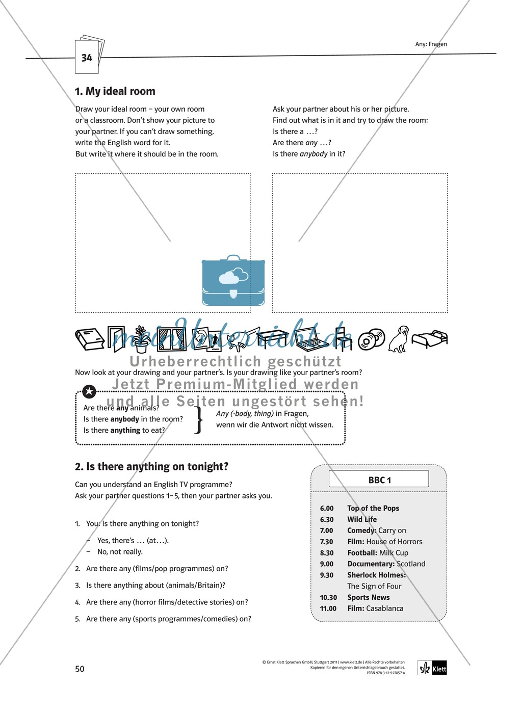 Arbeitsblätter für einen kommunikativen Grammatikunterricht: Mengenangaben Preview 3