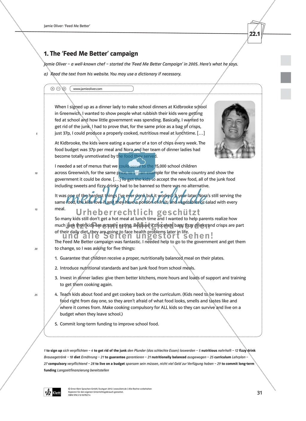 Arbeitsblätter für Vertretungsstunden in den Klassen 7 und 8 Preview 4