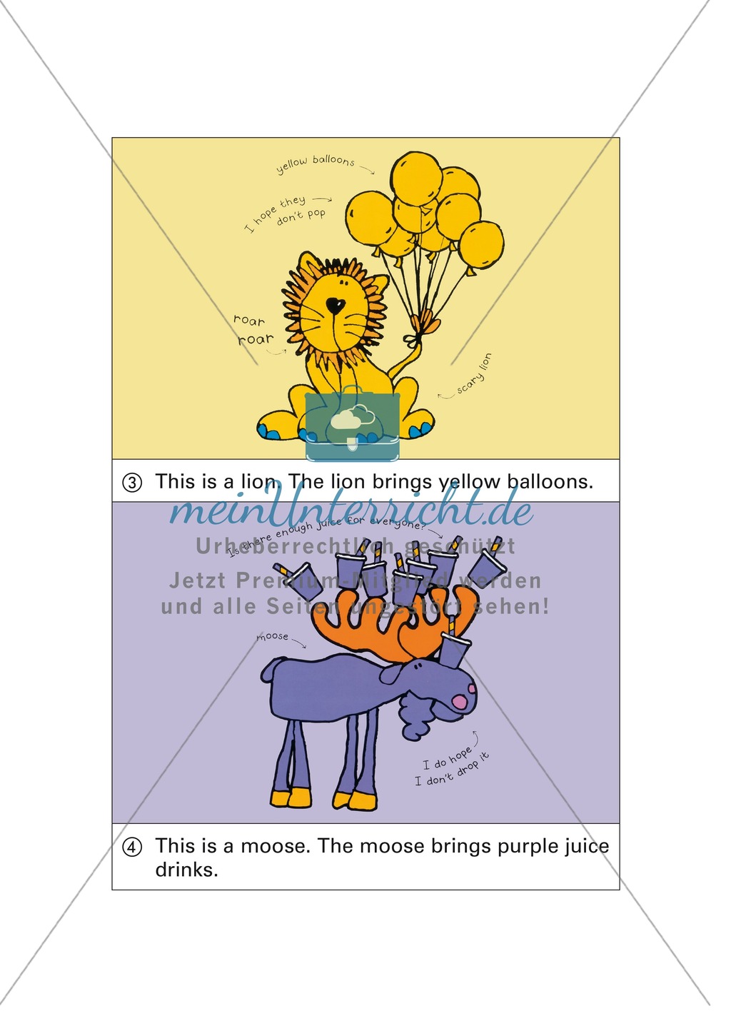 Storytelling zum englischen Kinderbuch