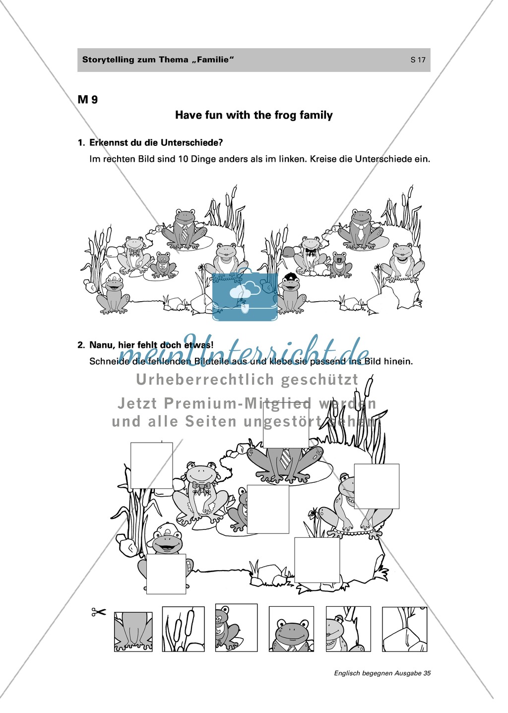 Erarbeiten des englischen Wortschatzes zum Thema "Family": vocabulary + storytelling + productive speaking Preview 13