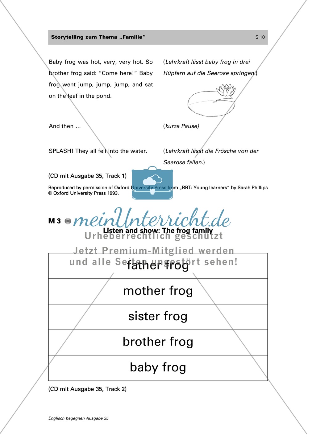 Erarbeiten des englischen Wortschatzes zum Thema "Family": vocabulary + storytelling + productive speaking Preview 6