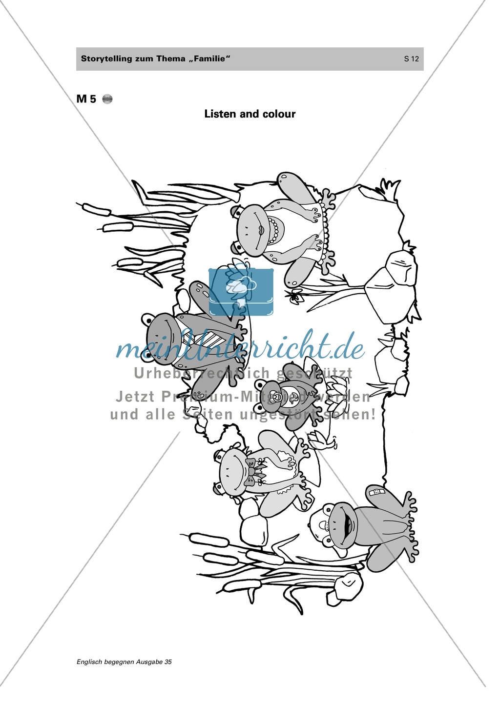 Erarbeiten des englischen Wortschatzes zum Thema "Family": vocabulary + storytelling + productive speaking Preview 8
