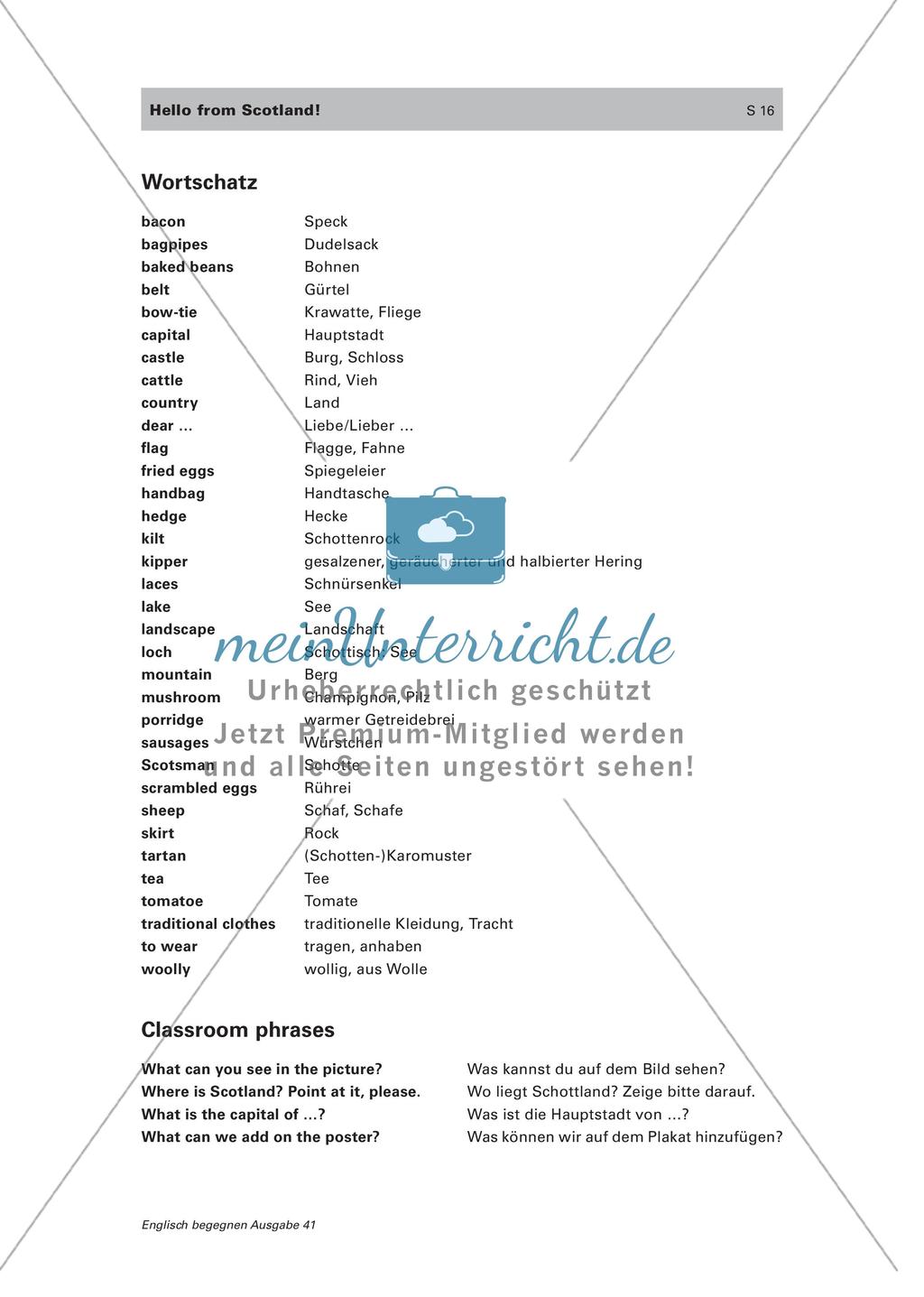 Kennenlernen im englischunterricht