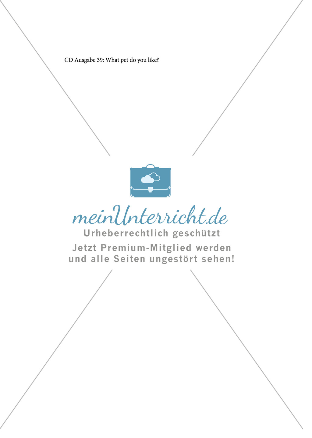 Englischen Wortschatz zum Thema