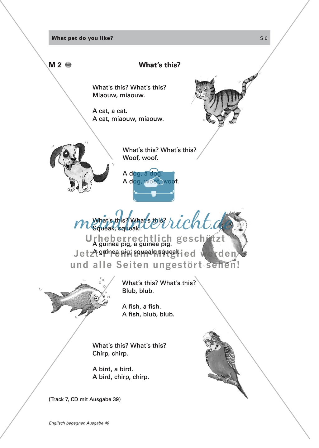 Englischen Wortschatz zum Thema