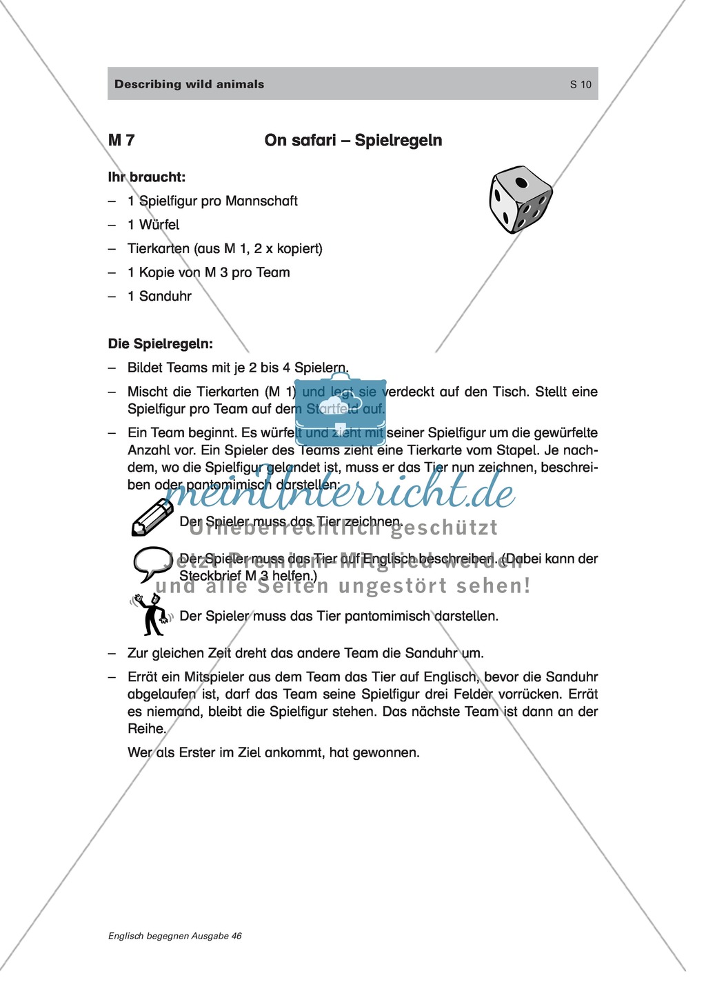 Practicing english vocabulary and sentence structures: describing wild animals Preview 8