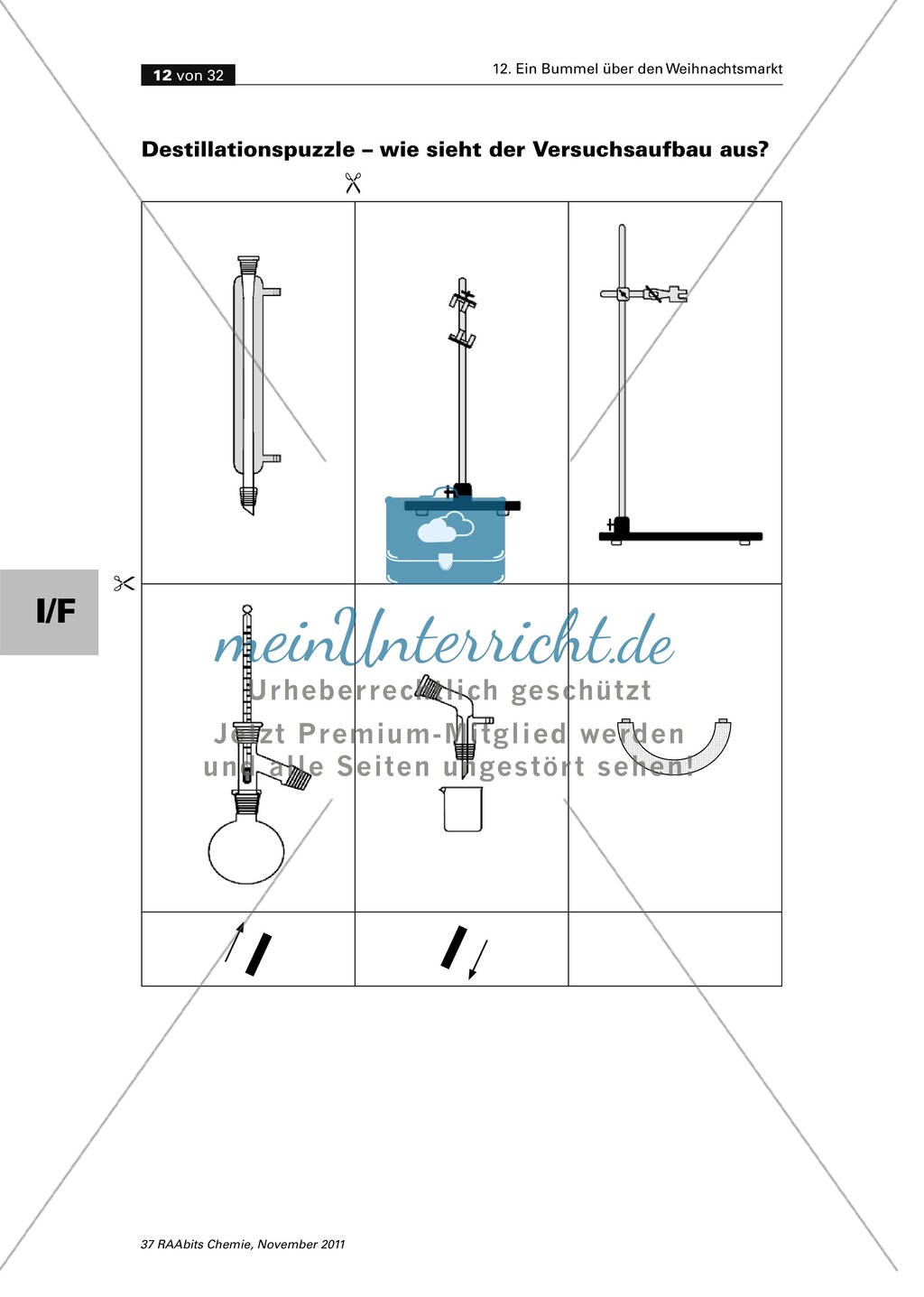Organische Chemie an Stationen - Bummel über den Weihnachtsmarkt Preview 10