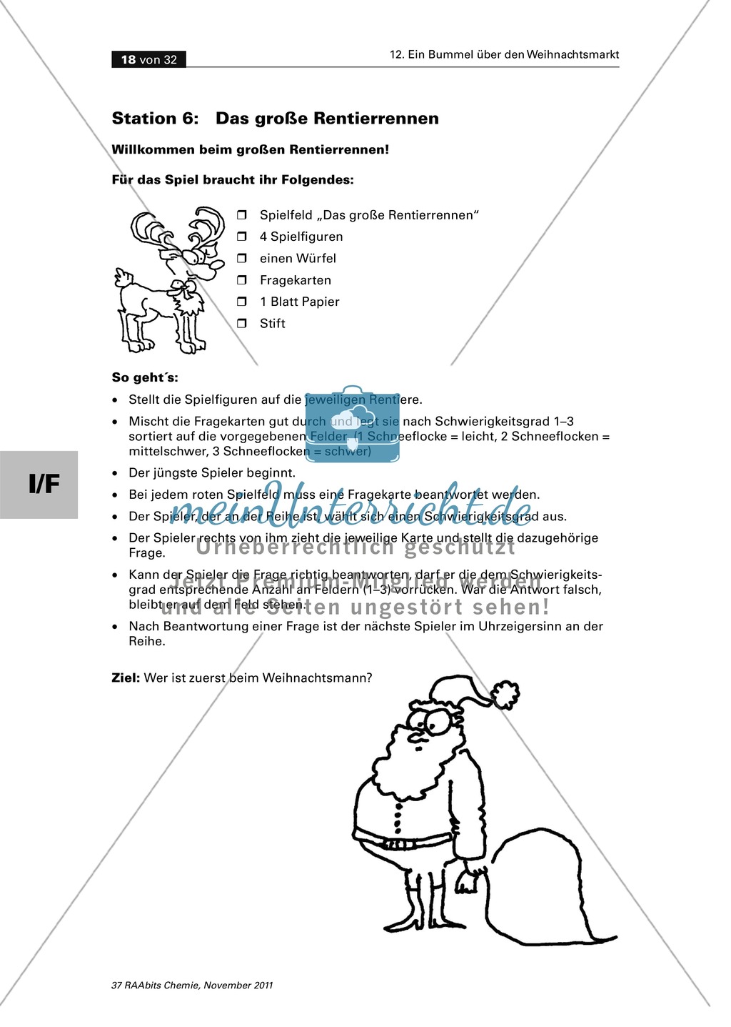 Organische Chemie an Stationen - Bummel über den Weihnachtsmarkt Preview 16
