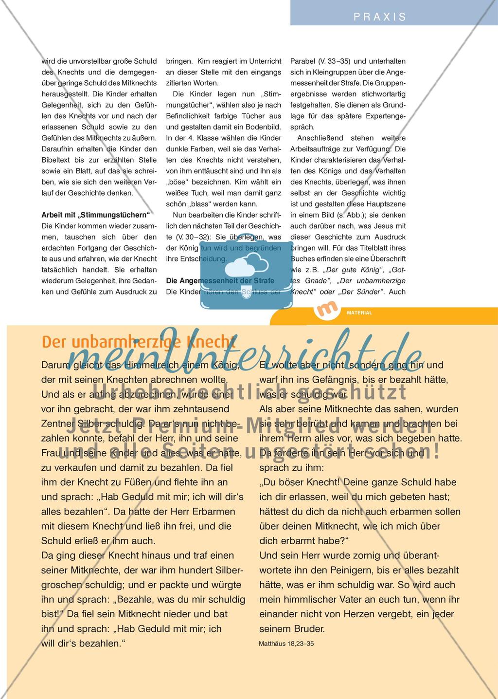 Die Parabel vom unbarmherzigen Knecht Preview 2