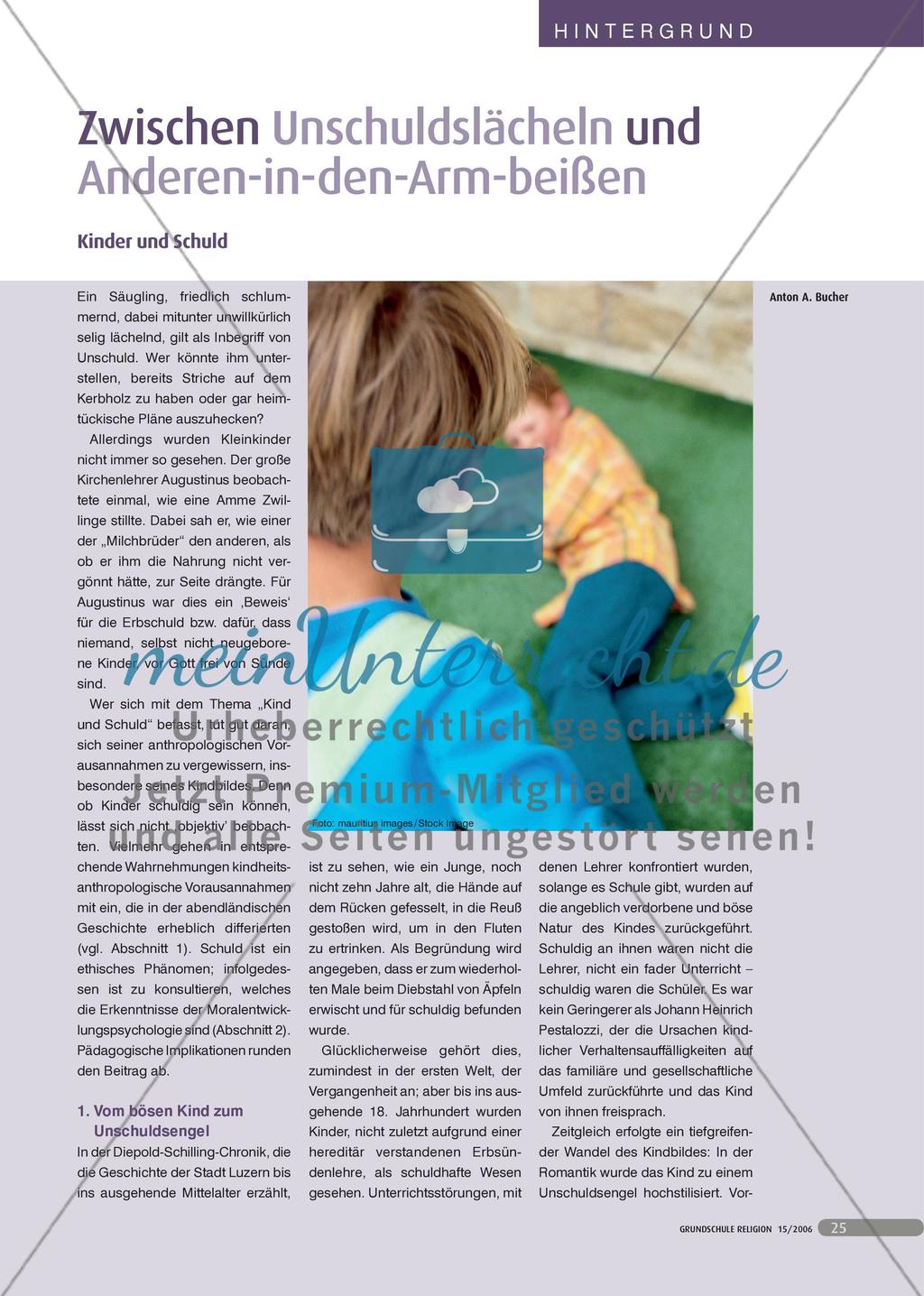 Zwischen Unschuldslächeln und Streitereien: Kinder und Schuld Preview 1
