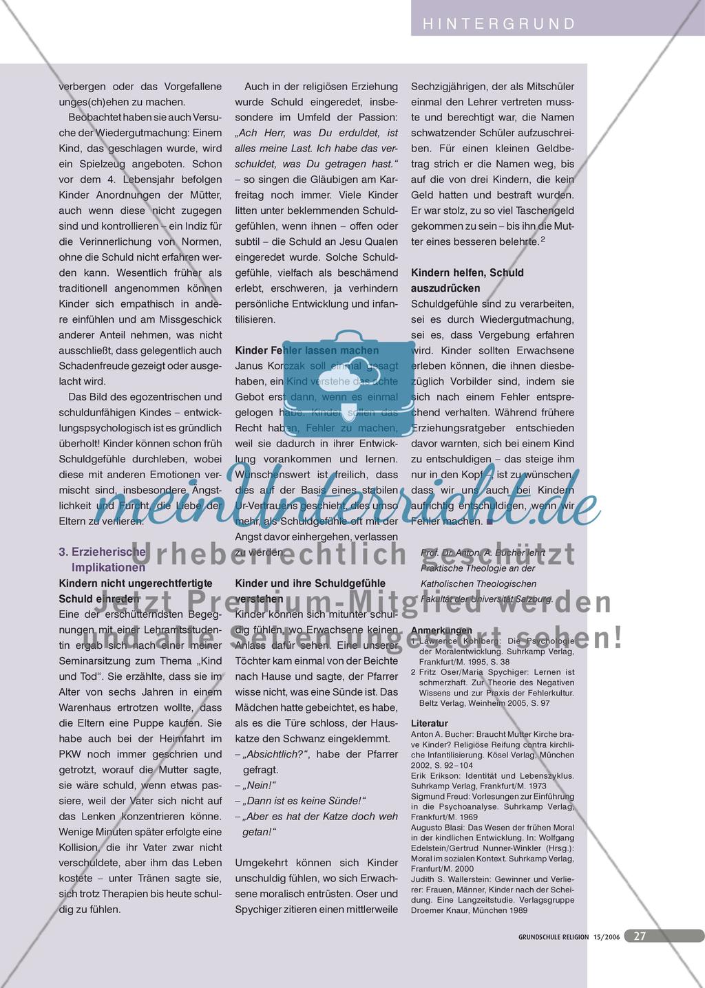Zwischen Unschuldslächeln und Streitereien: Kinder und Schuld Preview 3