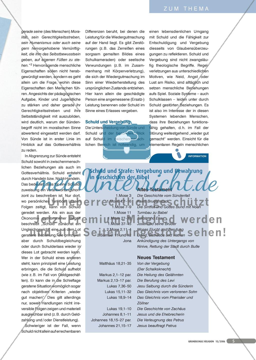 Der Preis der Freiheit: Sünde, Schuld und Vergebung Preview 2
