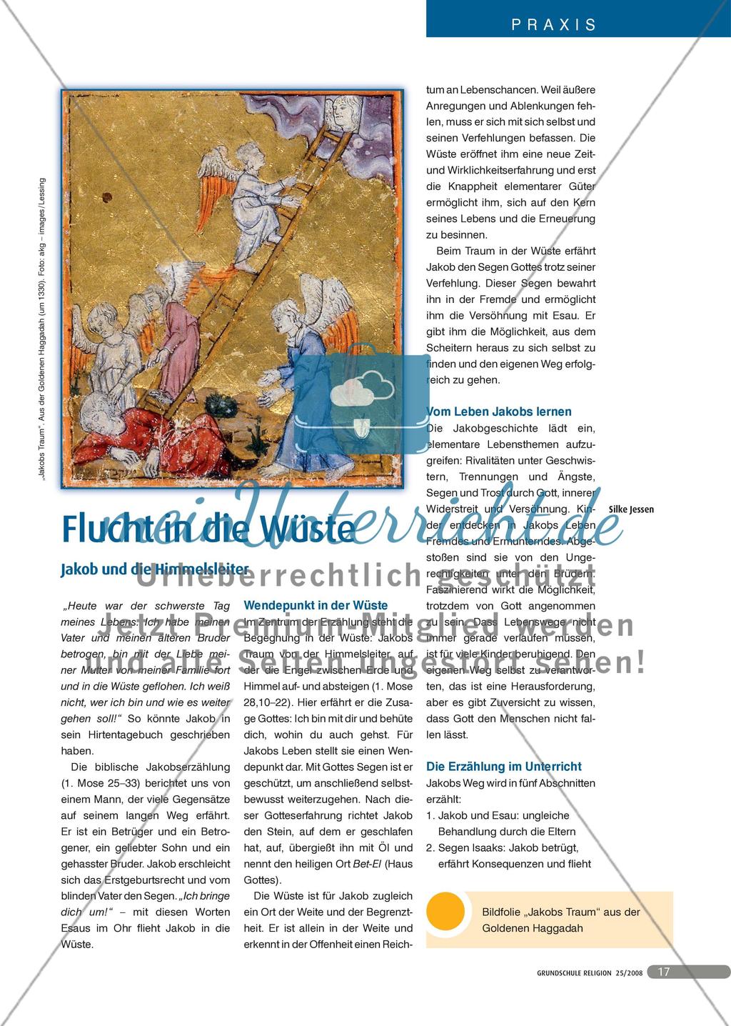 Flucht in die Wüste - Jakob und die Himmelsleiter Preview 1