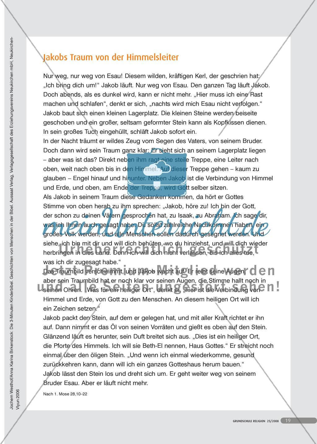 Flucht in die Wüste - Jakob und die Himmelsleiter Preview 3