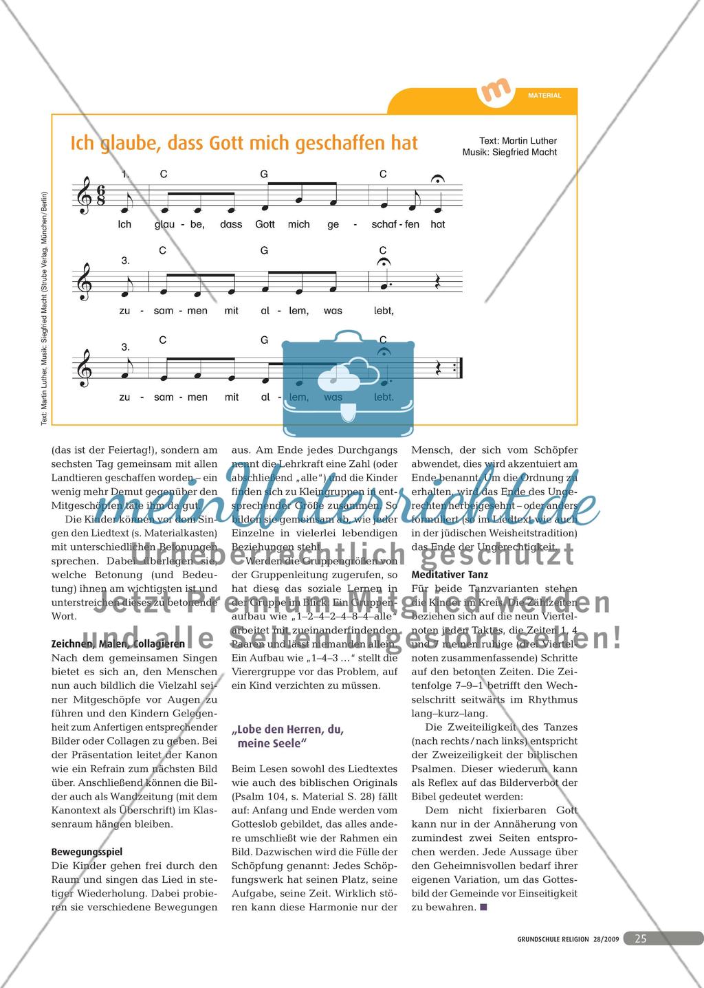 Singen und Tanzen zum Loben der Schöpfung Preview 4