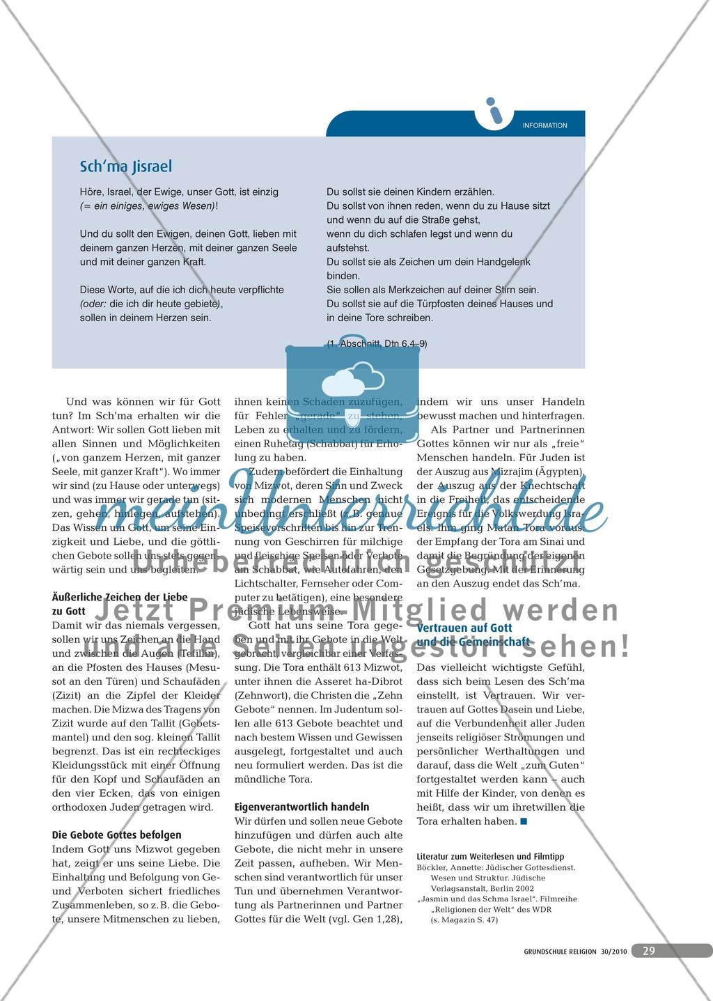Das Sch‘ma Jisrael Preview 2
