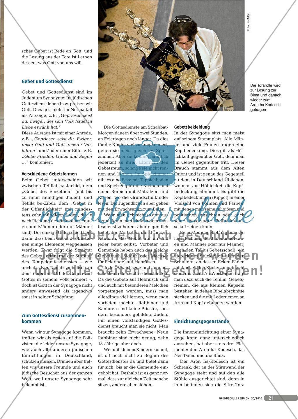 Unsere Synagoge: Ort der Versammlung, des Lernens und Gebets Preview 2
