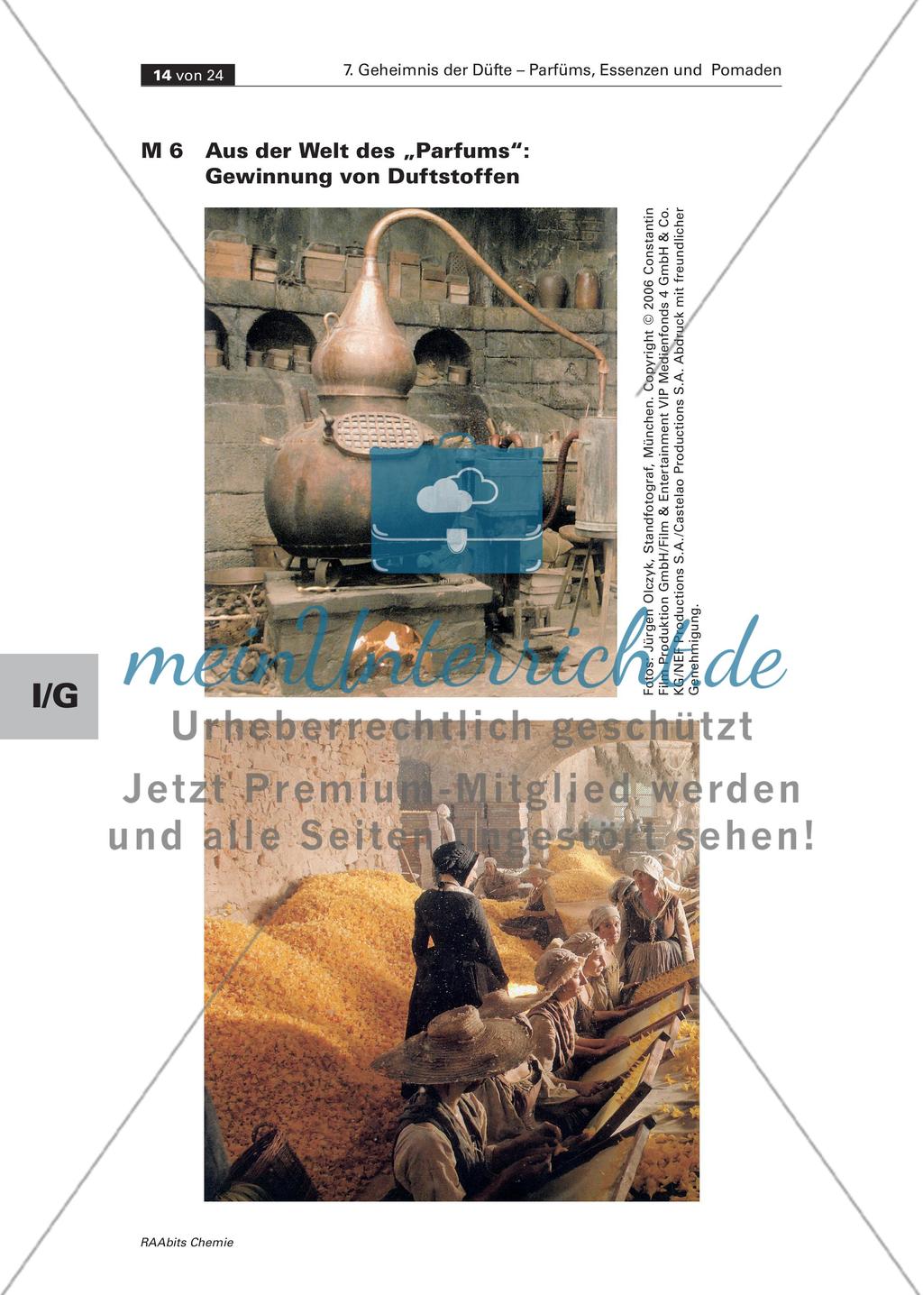 Aus der Welt des „Parfums“: Gewinnung von Duftstoffen Preview 1