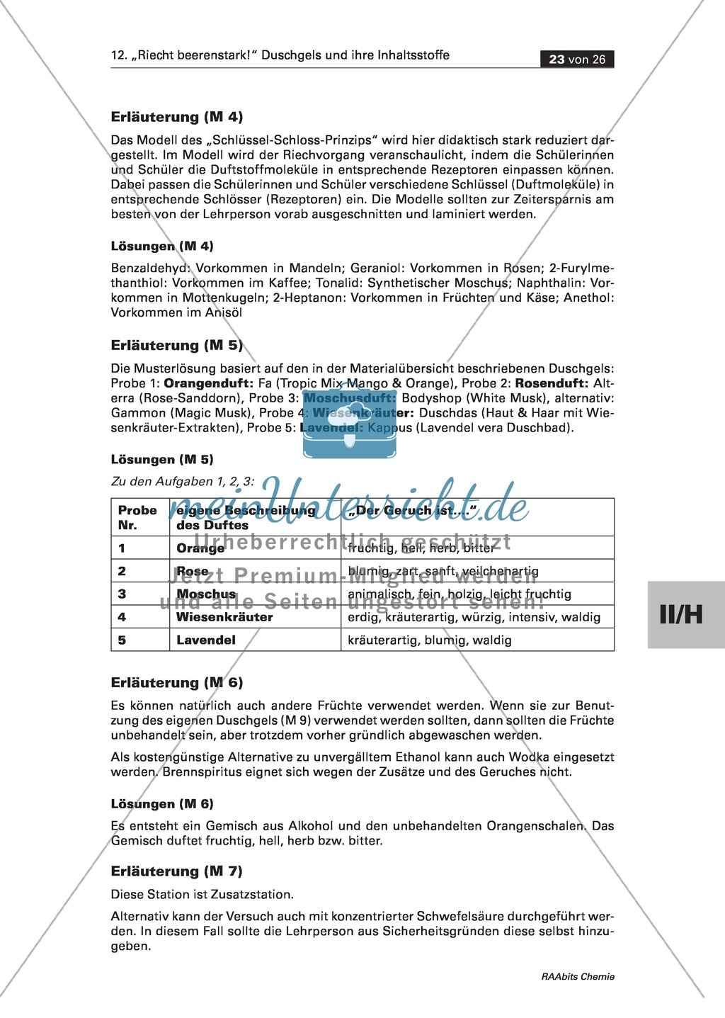 Beschreibung von verschiedenen Gerüchen Preview 2