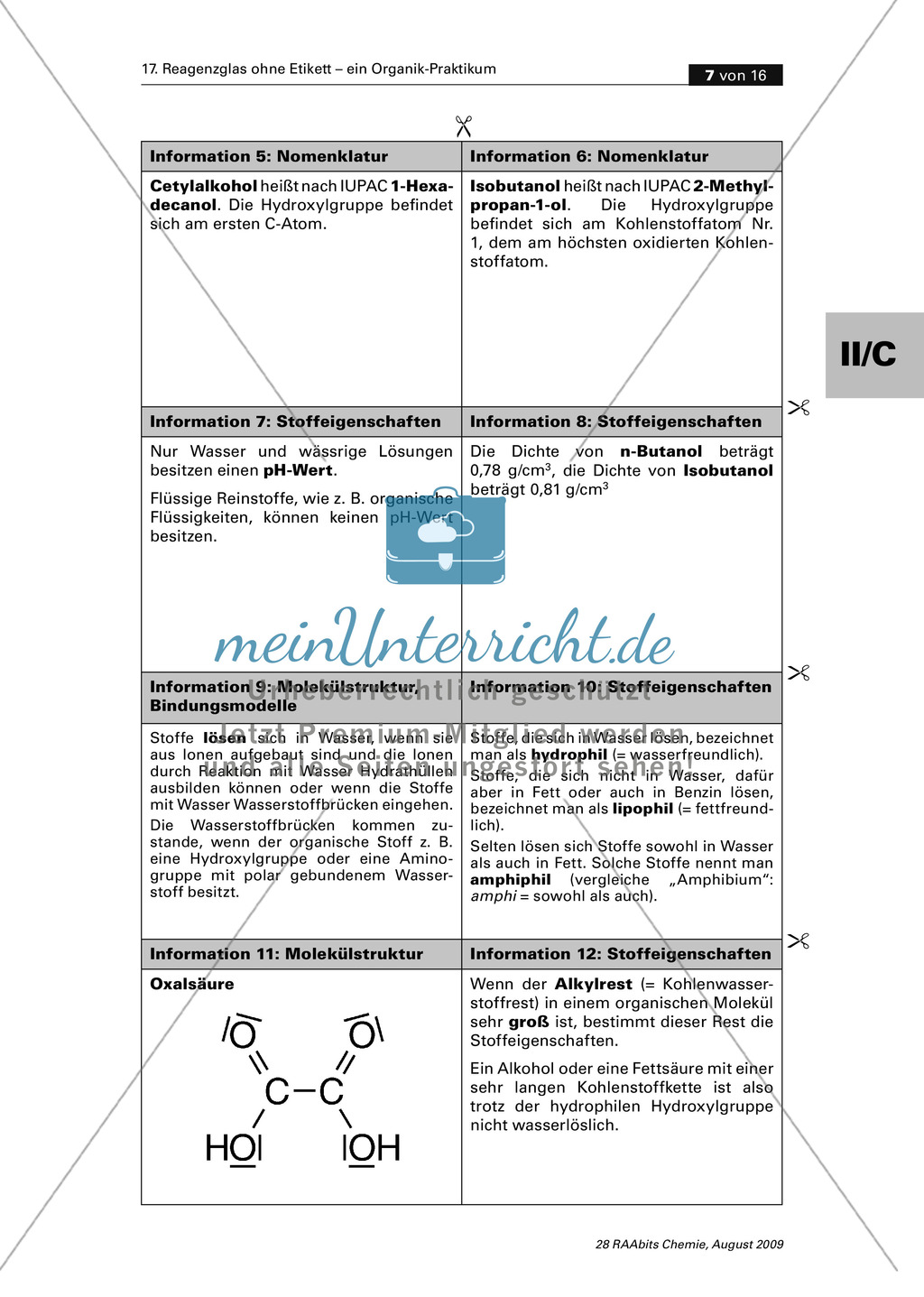 Verfahrensschema zur Identifizierung unbekannter Kohlenstoffverbindungen Preview 3