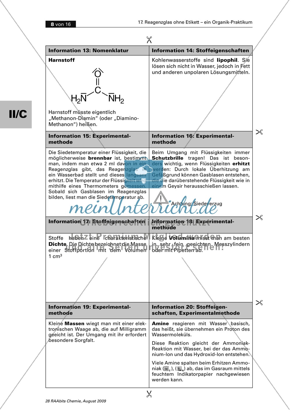Verfahrensschema zur Identifizierung unbekannter Kohlenstoffverbindungen Preview 4