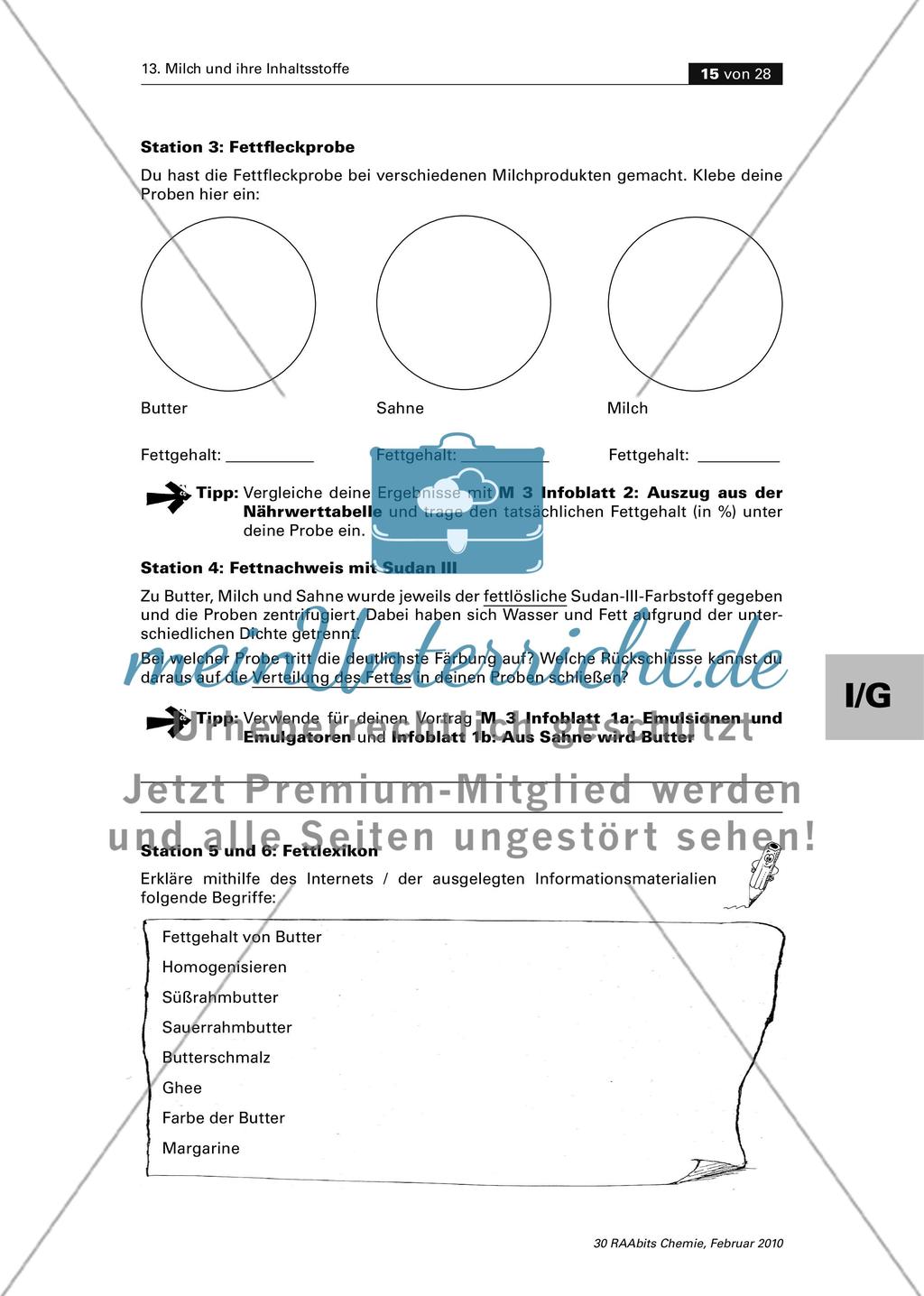 Alles in Butter? Emulsionen und Emulgatoren Preview 3