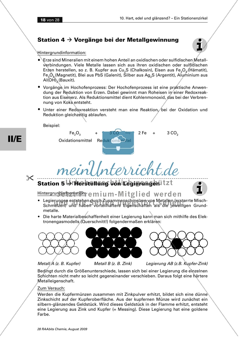 Eigenschaften und Herstellung von Legierungen Preview 1