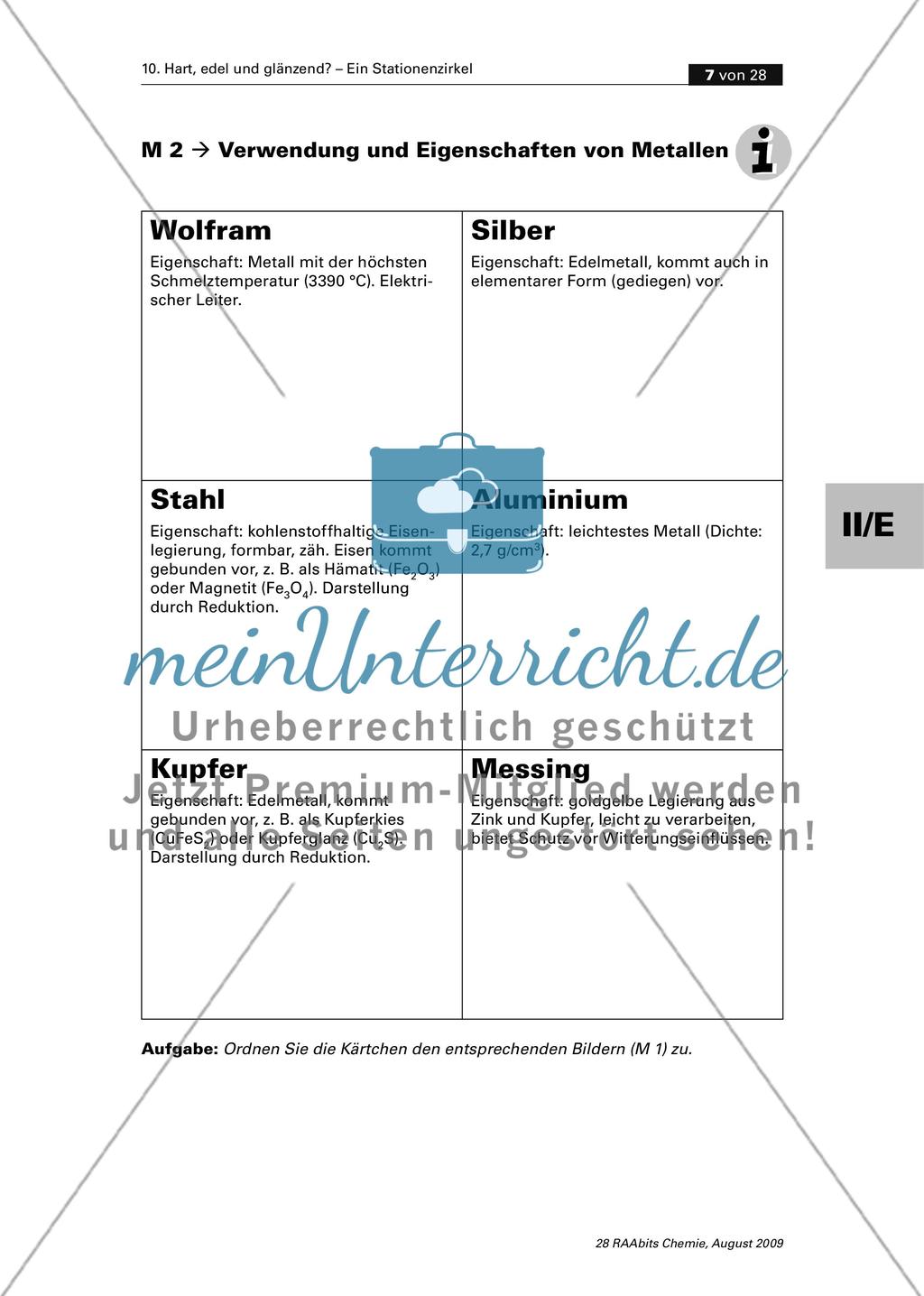 Ordnung der Metalle Preview 3