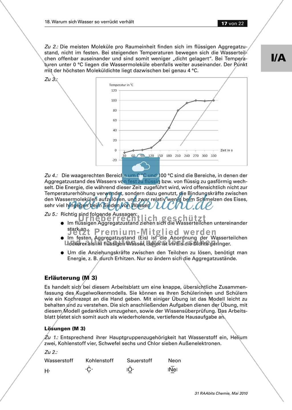 Aggregatzustände des Wassers und seine Anomalie Preview 4