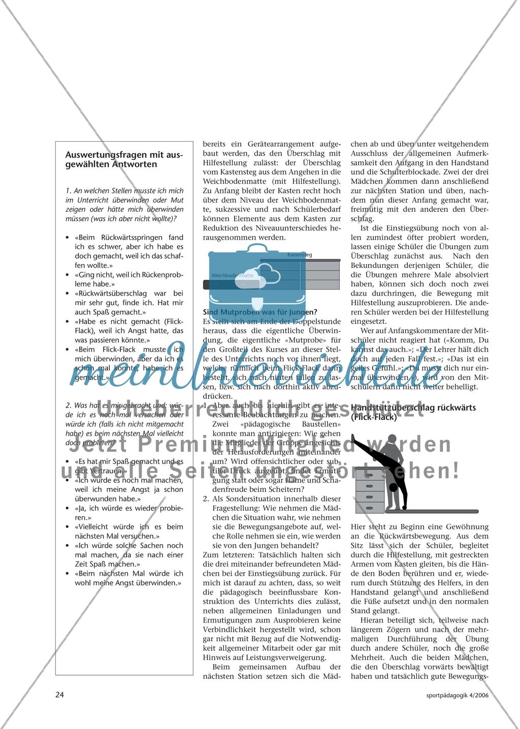 Nicht feige, nicht verwegen – aber mutig - Eine persönliche Kategorie thematisieren Preview 4